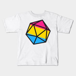 Pansexual d20 Kids T-Shirt